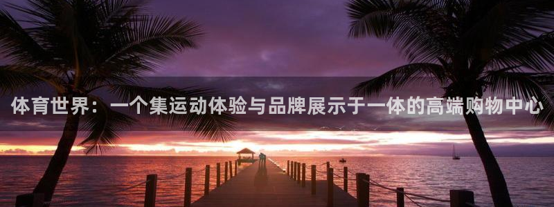 MK体育官方正版app开户：体育世界：一个集运动体验与品牌展