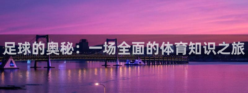 MK体育官方正版app官网：足球的奥秘：一场全面的体